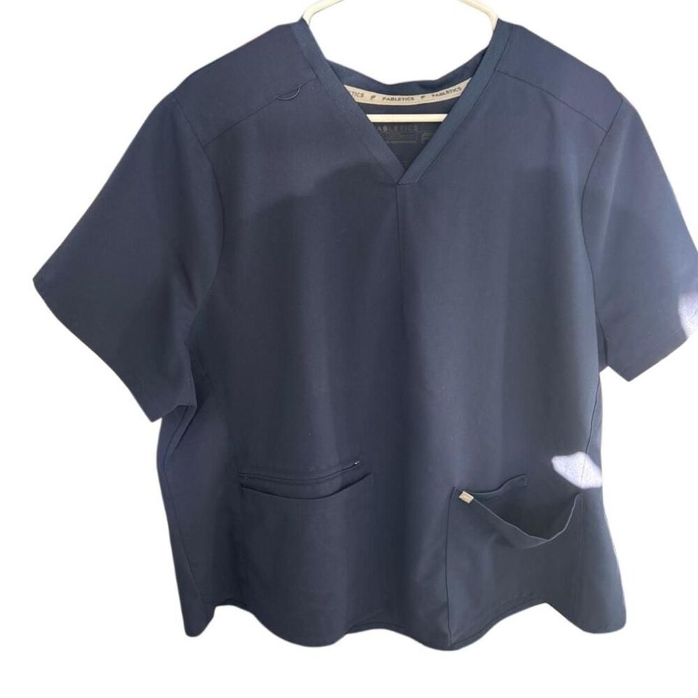 Fabletics Women's Black and Navy Top